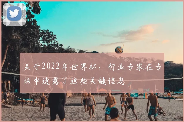 关于2022年世界杯,行业专家在专访中透露了这些关键信息